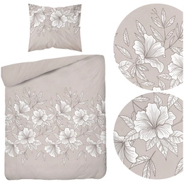 Bedding 140 x 200 2pcs Asti Satin Cotton 5086A