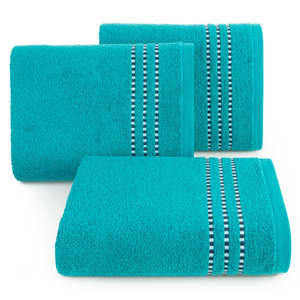Fiore Bath Towel (14) 50 x 90 Turquoise