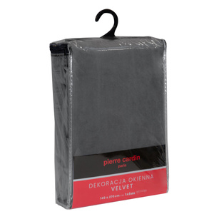 Curtain 140 x 270 Decorative Pierre Cardin Sibel Steel