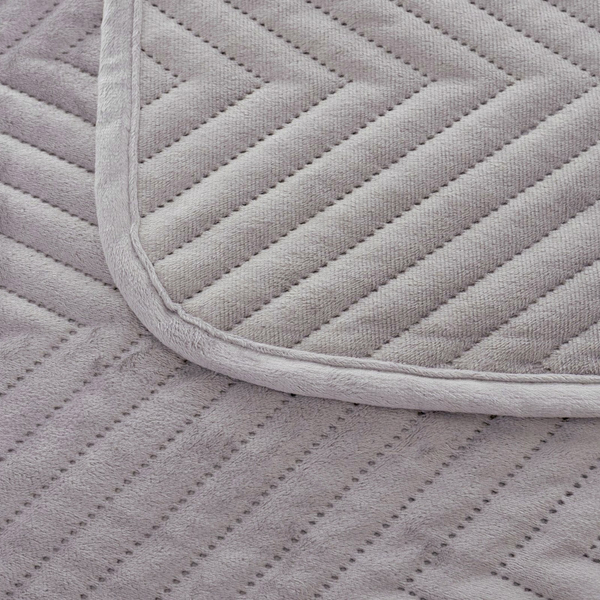 Cover 70 x 160 Herringbone Velvet Caden 02