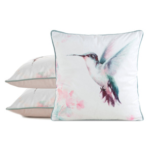 Cushion cover 45 x 45 Decorative Velvet 138 Cream+Powder