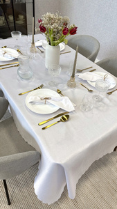 Decorative Tablecloth 160 x 350 Jacquard Camille 02