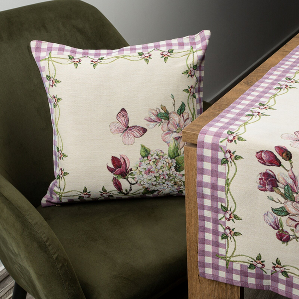 Tapestry Decorative Pillowcase 45 x 45 1225 Fiol