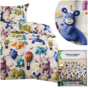 Bedding 140 x 200 2cz Satin Maria 3288