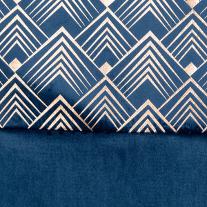 Curtain 140 x 250 Decorative Velvet Elen Game+Grey