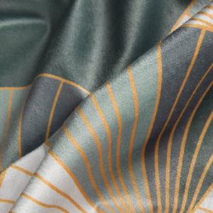 Zasłona 140 x 250 Design91 Welwet Gina Stalowy 