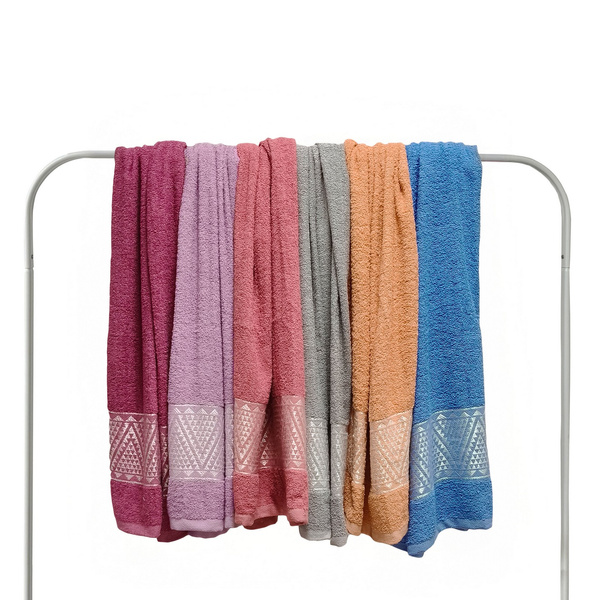 Komplet Ręczników 70 x 140 6szt. Bawełna Narcis 09