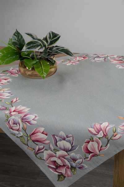 100 x 100 Decorative Tapestry Tablecloth 1214 Popie
