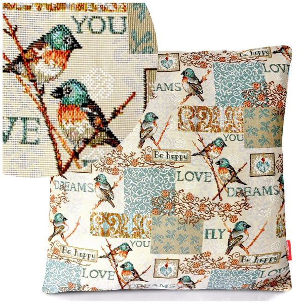 Decorative pillowcase 40 x 40 Tapestry Nadia 11