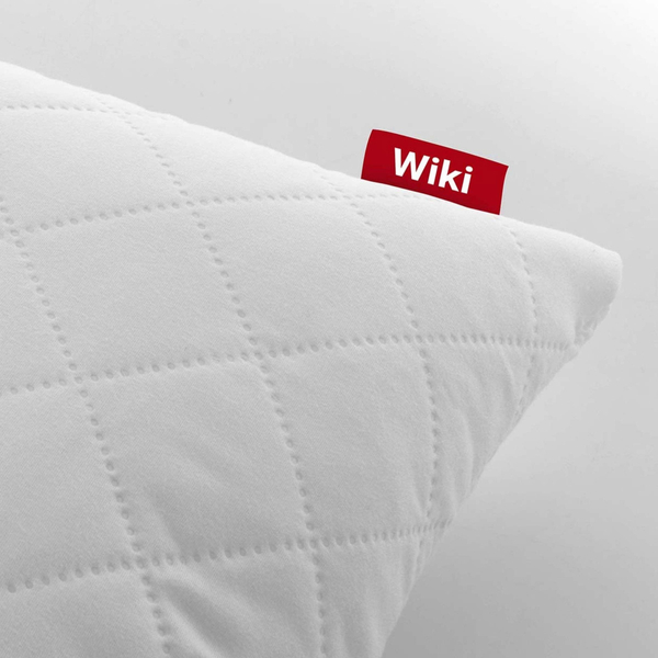 Pillow 60 x 70 Quilted Granulate with Zipper Wiki