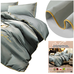 Bedding 160 x 200 4pcs with Areta 04 Embroidery