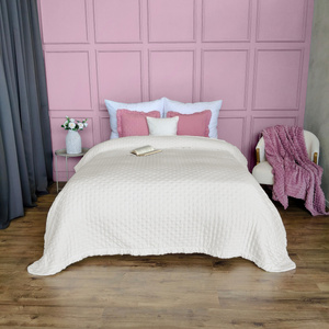 Narzuta 70 x 160 Pikowana Z Falbaną Celia 04