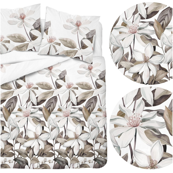 Pościel 220 x 200 3cz Asti Satynowa Bawełna 5481B