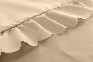 Bedding 140 x 200 2 pcs with Ruffle Luxury Jowita 02