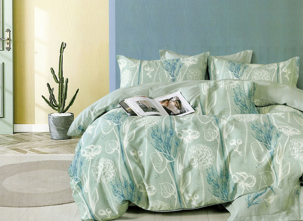 Bedding 160 x 200 3pcs Cotton Satin no. A1653
