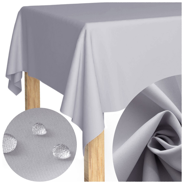 Tablecloth 150x350 Stainproof Classic Savio Grey