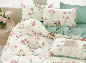 Bedding set 200 x 220 3 pcs Cotton Satin no. A1712