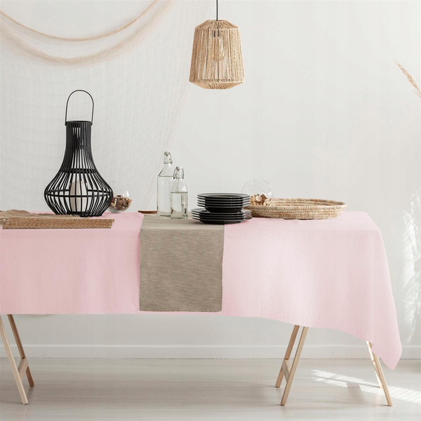Bieżnik 40 x 140 Plamoodporny Viva Różowy
