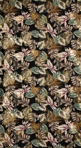 Curtain 140 x 270 Decorative Morocco Black+Gold