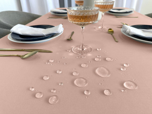 Tablecloth 120x220 Stain-Resistant Surbo Powder Pink
