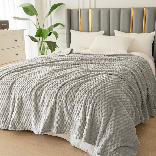 Koc 200 x 220 Mikrofibra Tłoczona Cristián 03