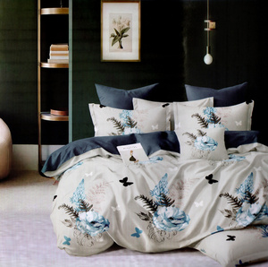 Bedding 160 x 200 3pc Satin Melita 576