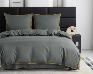 Bedding set 200 x 220 3 pieces Smooth with Lace Brandon 06