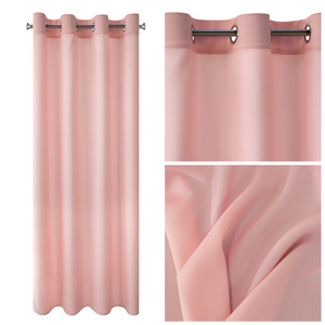 Rita Decorative Curtain 140 x 250 Powdered Overlay