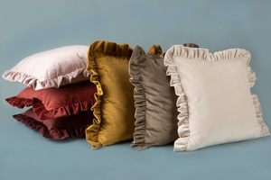 Decorative VELVET 45 x 45 pillowcase 25/N Red