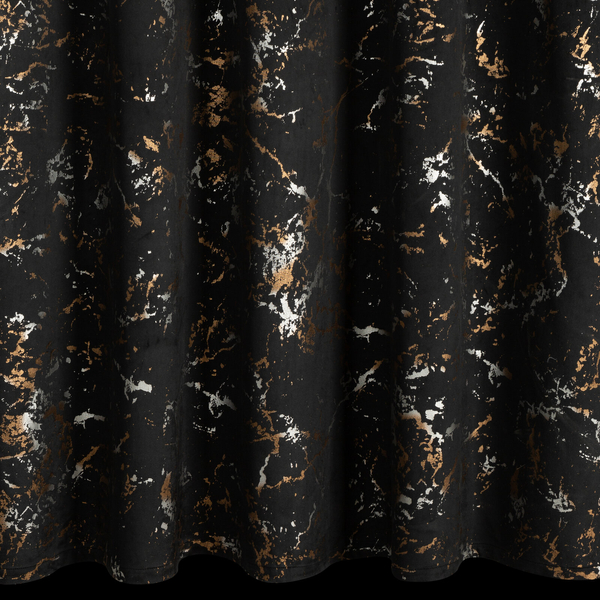 Zasłona 140 x 270 Welwet Taśma Dori Czarny