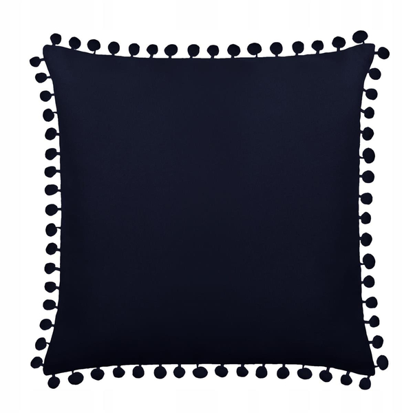 Decorative pillowcase 45 x 45 Fluffy Navy blue
