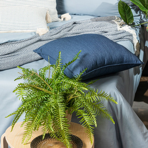 Poszewka 50 x 50 Dekoracyjna Palermo 5 C.Niebieski