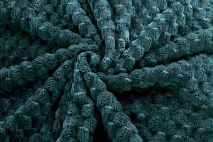 Blanket 200 x 220 Microfiber Embossed Plush Ala 3D Slice 07