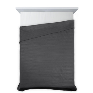 Bedspread 220 x 240 Quilted Decorative Boni3 Black