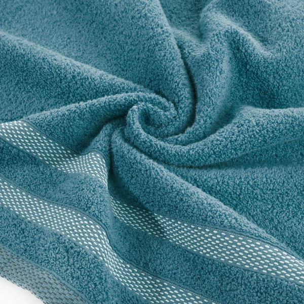 Riki Bath Towel (06) 50 x 90 Turquoise