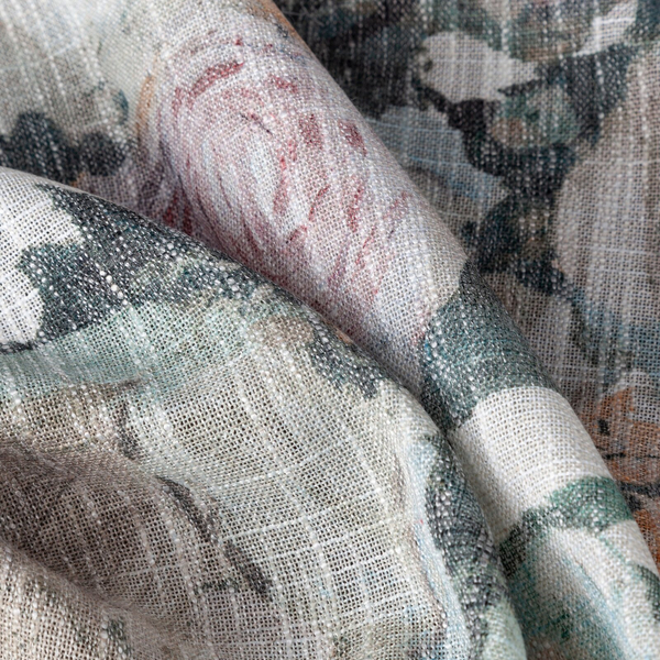 Zasłona 140 x 270 Dekoracyjna Irma Szelki Ziel+Beż