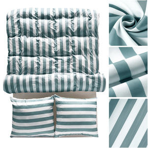 Pościel 160 x 200 3cz Mikrofibra w Pasy Eusebia Home 07