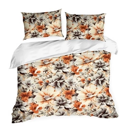 Bedding 220 x 200 3pc Cotton Satin Nika 51