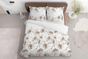 Bedding 220 x 200 3pc Asti Satin Cotton 5325B