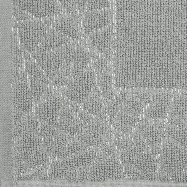 Bathroom Rug 50 x 70 Cotton Nika 05 Silver