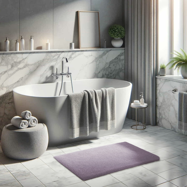 Dywan 60 x 90 Miękki Pluszowy Futerkowy Rabbit 112