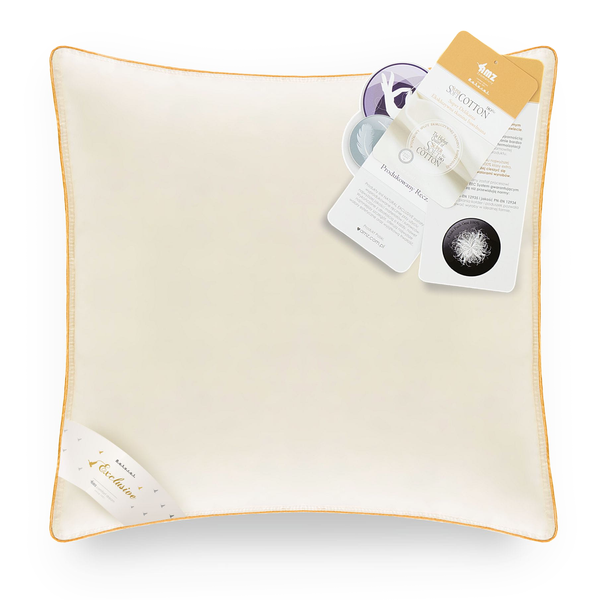 Poduszka Natural Exclusive Premium Krem 40x40