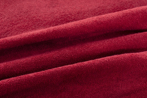 Terry sheet with elastic 019_D Maroon 90x200