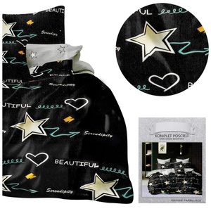 Bedding 160 x 200 3pc Satin Melita 563