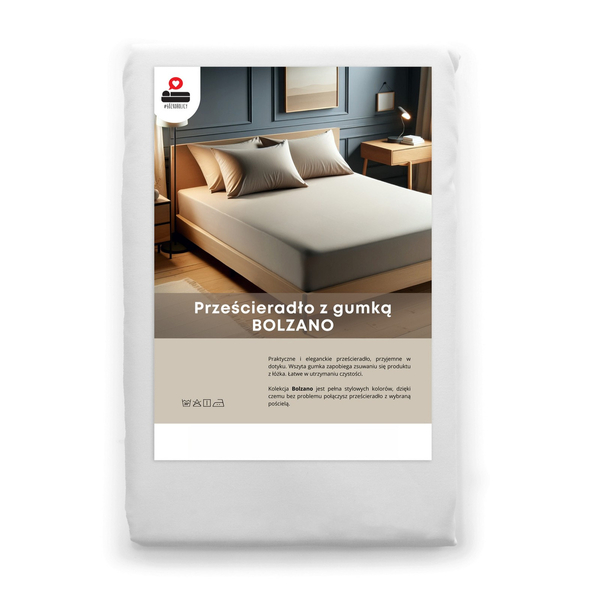 Bed sheet 140 x 200 With elastic Bolzano 04