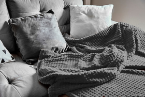 Blanket 160 x 200 Microfiber Stamped Larissa 08