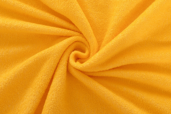 Terry sheet with elastic 007_D Yellow 60x120