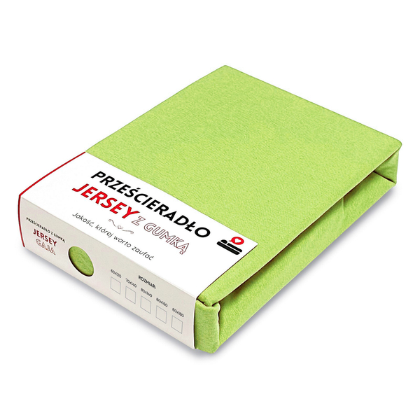 Prześcieradło 80 x 180 Jersey z Gumką Gaja 35
