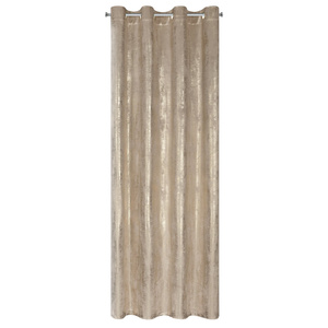 Zasłona 140 x 250 Welwet Przelotki Renia Beż+Sz