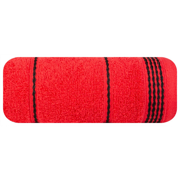 Ręcznik 70 x 140 Bawełna Mira 13 500 GSM Czer1